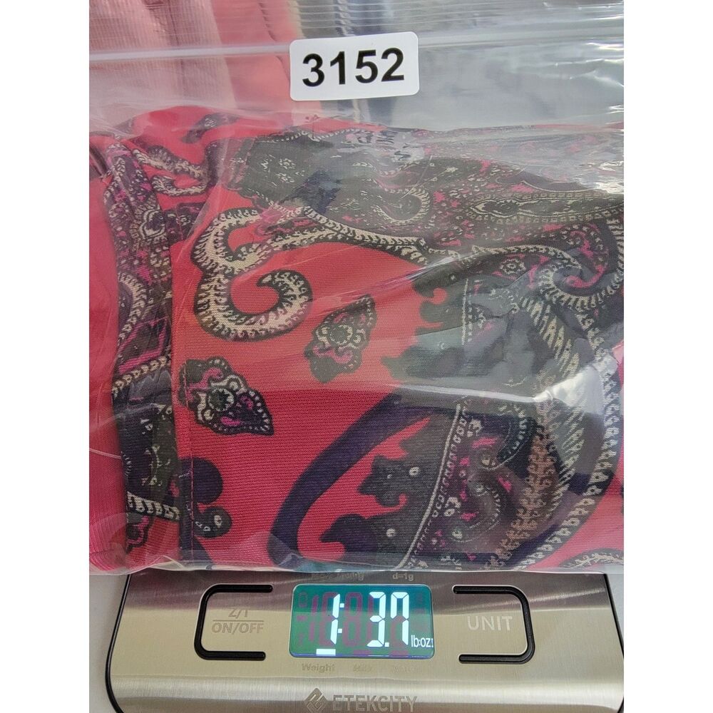 NWT Ralph Lauren Red Paisley Dress - sz 4 - Picture 5 of 5
